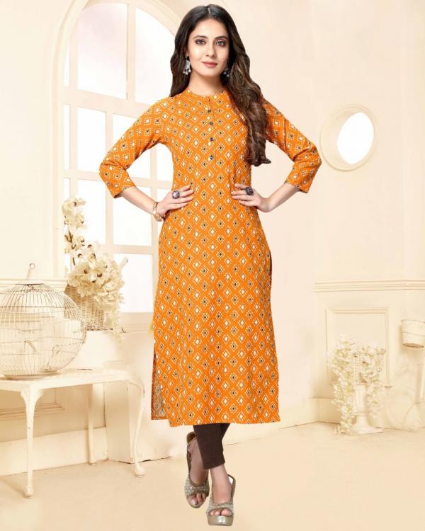 Trendy Printed 101 Casual Wear Jaipuri Printed Kurti Collection